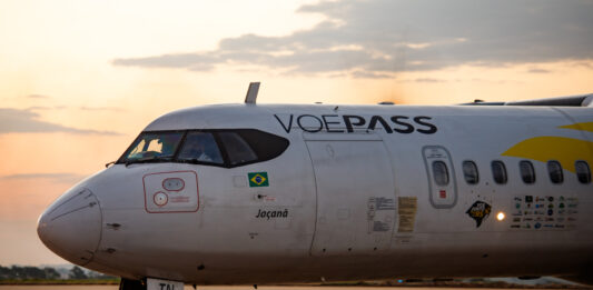 Avião ATR 72 da Voepass