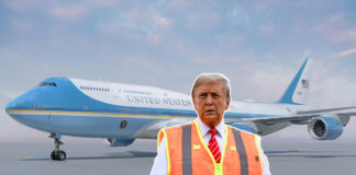 Aeroporto da Flórida passa a se chamar oficialmente Presidente Donald Trump International Airport Trump com o avião Air Force One