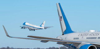 Trump fez “drible” para embarcar no Boeing 747 e decolar no 757 após ameaça do Irã