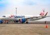 JetSMART celebra 10 anos com promoções especiais todo dia 10 para voar pela América do Sul