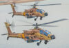Israel fecha compra de 12 helicópteros Boeing AH-64E Apache Guardian