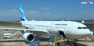 Portuguesa euroAtlantic Airways incorpora Airbus A330-300 ex-Malaysia Airlines à sua frota