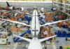 Boeing conclui testes de ruído com motor 787 equipado com duto de entrada curto