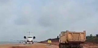 Pilotos dão versões diferentes sobre jato que pousou em estrada africana sem autorização e caso fica mais nebuloso
