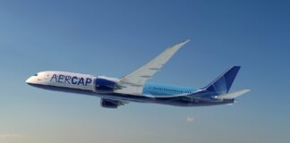 AerCap encomenda jatos Boeing 787 Dreamliner e amplia frota para cerca de 140 aeronaves