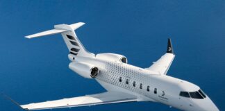 Avião Bombardier Challenger 3500 de número 200 é entregue e o cliente é Piero Ferrari, vice-presidente da Ferrari