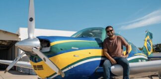 Piloto que está dando volta ao mundo no avião “Brasileirinho” lança sorteio de um avião por R$ 4,99; veja como participar