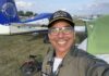 Alexandre Frota chega a Oshkosh com o avião RV-10 e completa a volta ao mundo sozinho num monomotor experimental