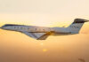 Gulfstream volta a bater recorde de voo entre Los Angeles e Farnborough com o jatinho G700