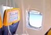 Passageiro é parcialmente sugado para fora do avião durante voo após janela de Boeing 737 explodir