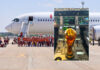 Com a taça viajando na cabine junto aos pilotos, Airbus A350 da Iberia chega a Madri com os campeões do mundo