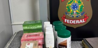 Passageira usa embalagens para enganar a fiscalização e é presa antes do voo no Aeroporto de Recife