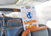Com Toddynho no embarque e livro para colorir, GOL faz ação para festival infantil a bordo de seus aivões