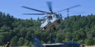 Helicóptero CH-53K demonstra capacidade de resgate de caças enquanto Israel se prepara para recebê-lo