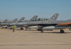 Acompanhados de aviões-tanque, caças F-16 da Argentina iniciam voo das Canárias para Natal, no Rio Grande do Norte