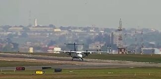 Chega à principal base da Azul o 1º avião bimotor Cessna 408 SkyCourier da companhia