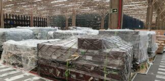 Cerca de 83 toneladas de equipamentos chegaram ao Aeroporto de Viracopos para os shows do grupo BTS de K-pop