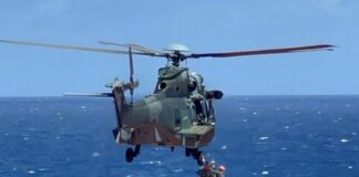 FAB envia helicóptero H-36 Caracal para resgatar homem em estado grave em navio a 130 km de Natal, mar adentro