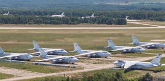 Ucrânia diz que atingiu base aérea russa que abriga os gigantes aviões de transporte An-124 e Il-76