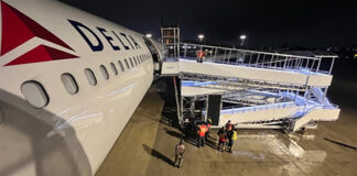 Em investimento de R$ 1 milhão, Delta inicia uso de rampa coberta para o embarque no Aeroporto de Guarulhos