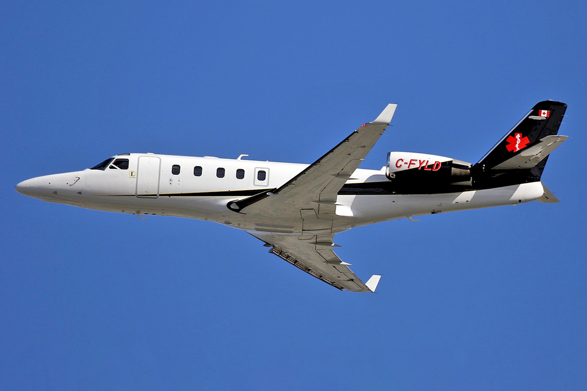 Photo : AEROIN Un avion de Latitude Air Ambulance disparaît au large de Nantucket