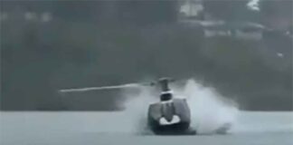 Helicóptero cai no Lago Atitlán, na Guatemala, deixando cinco sobreviventes e duas vítimas fatais