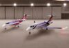 SyberJet apresenta modelo em escala real do jato SJ36 e anuncia cronograma de produção do SJ34