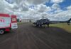 Helicóptero Esquilo faz transferência aeromédica em 23 minutos entre município após grave acidente em SC